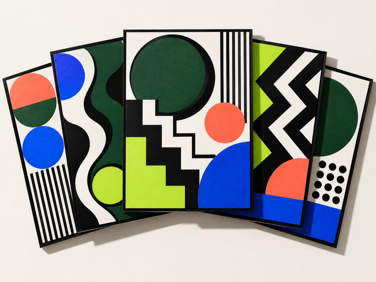 Cover Bold Abstract Background Collection